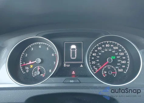 2017 Volkswagen Golf Alltrack S из США, поврежденный, VIN 3VWH17AU6HM510370